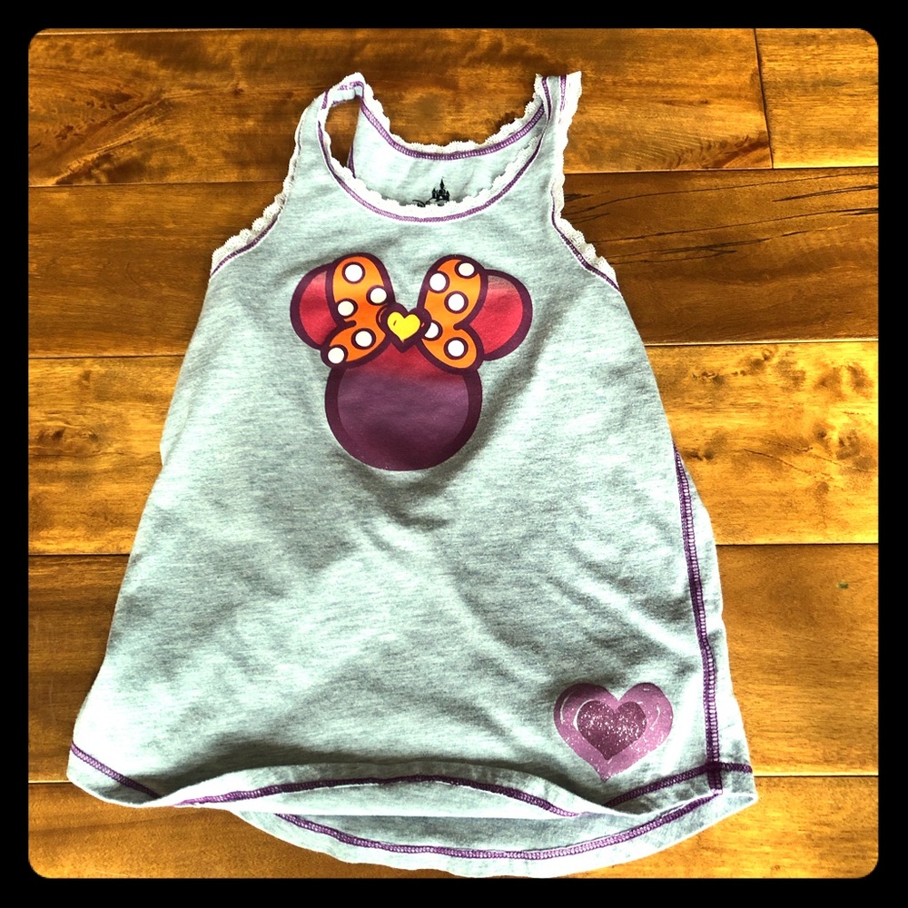 Girls Sunset Minnie Mouse Tank